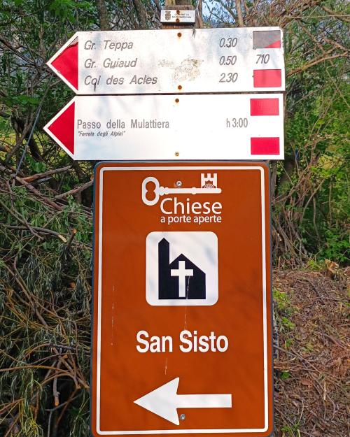 Aire camping-car Pian del Colle