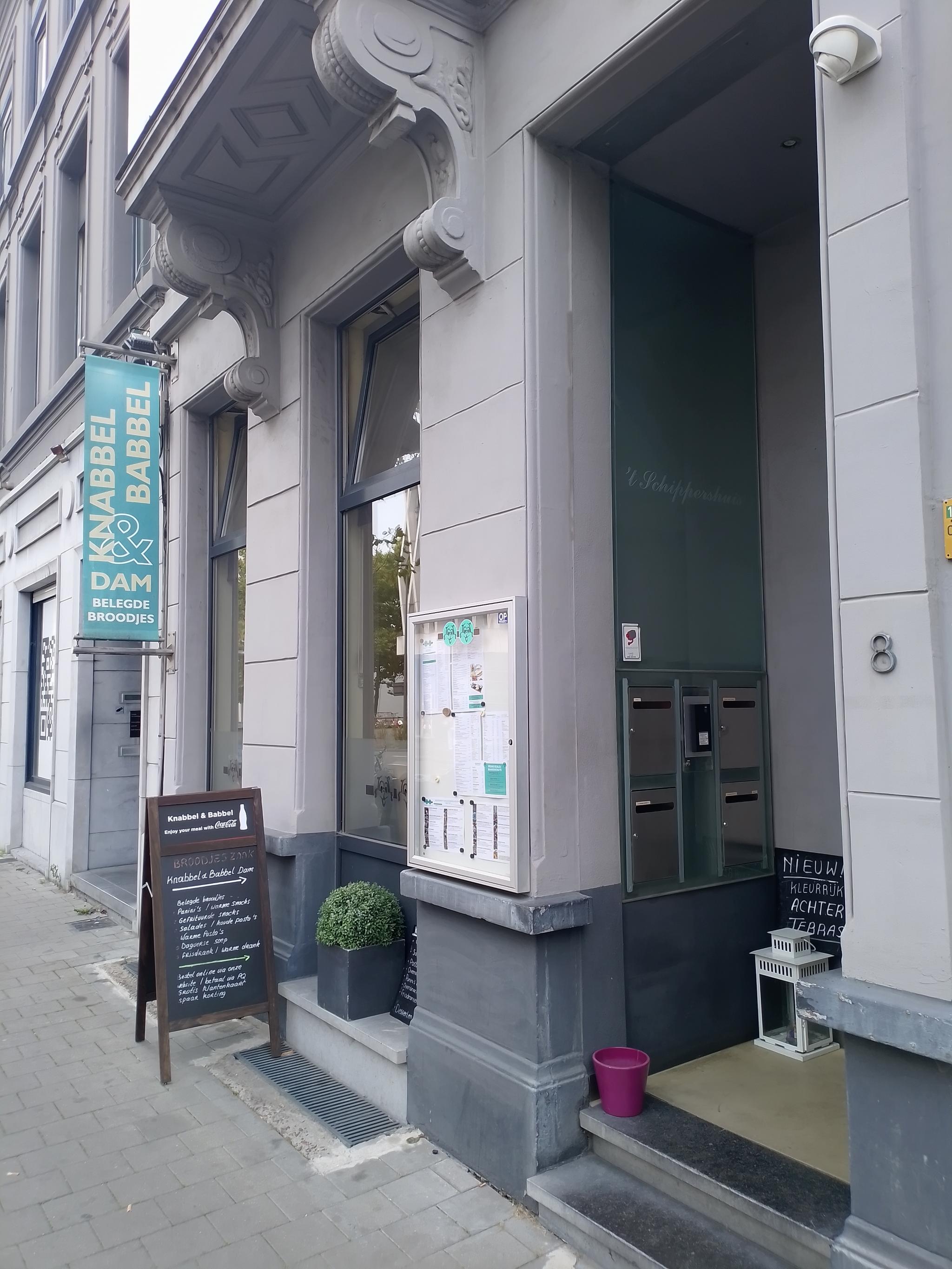 Foto bij Toilet bij Knabbel & Babbel Dam in Antwerpen