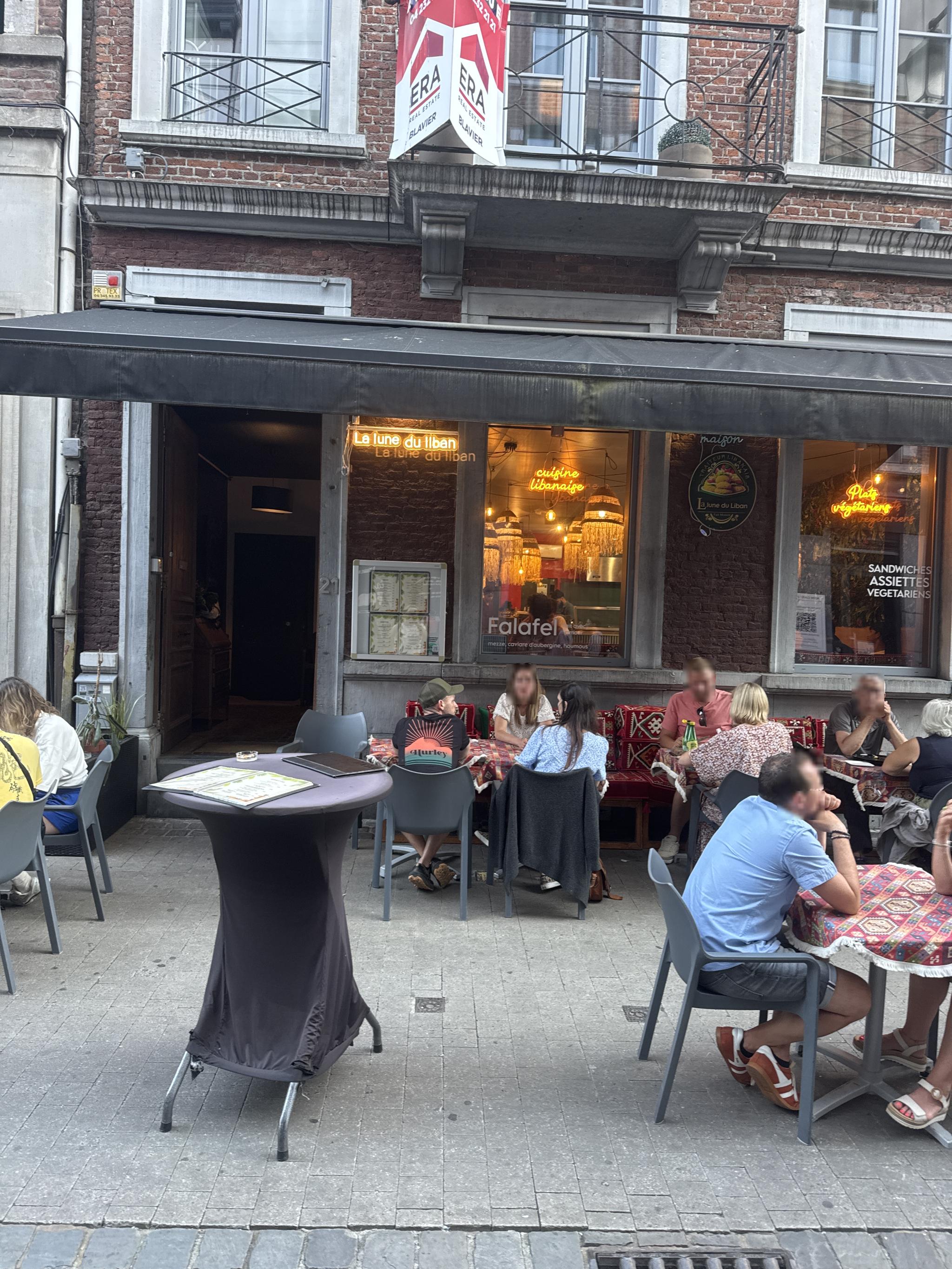 Foto bij Toilet bij La Lune du Liban in Liège