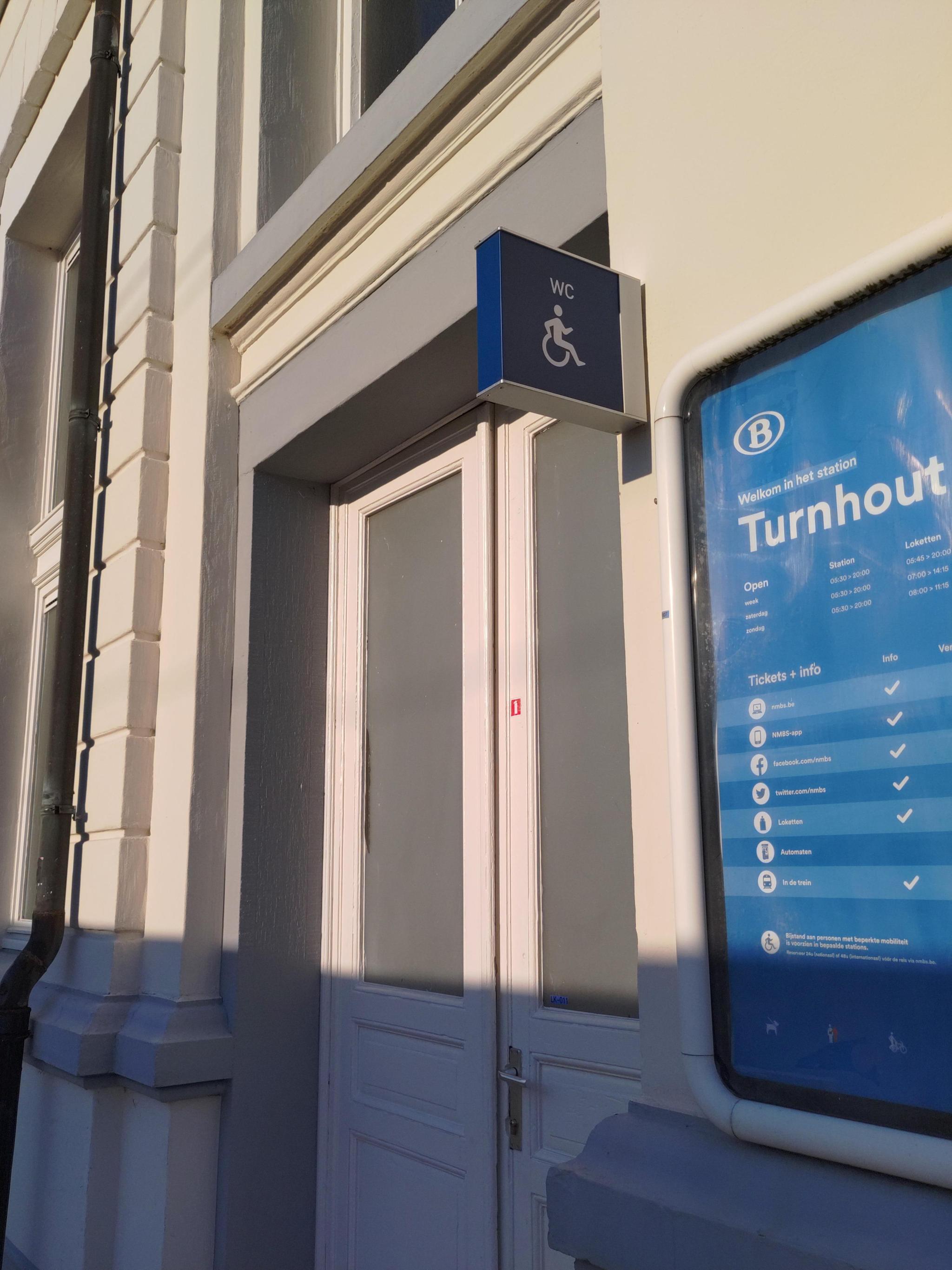 Foto bij Openbaar toilet Stationstraat in Turnhout